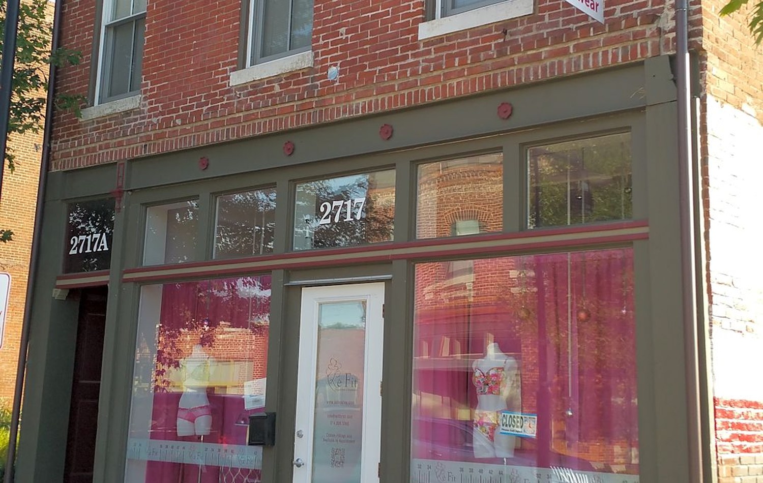 Le’Fit storefront at 2717 N. 14th Street in St. Louis
